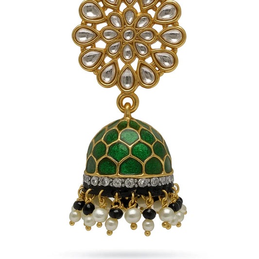 24K Gold-Plated Floral Necklace Set – Elegant Jewelry for Women