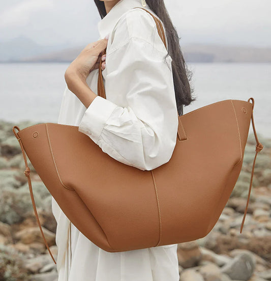 Women’s 2-in-1 PU Tote Shoulder Bag With Wallet – Large Capacity